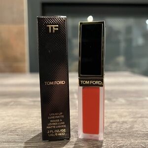 New Tom Ford Liquid Lip Luxe Matte 6ml in 129 Carnal Red